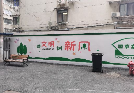 方城社区墙绘